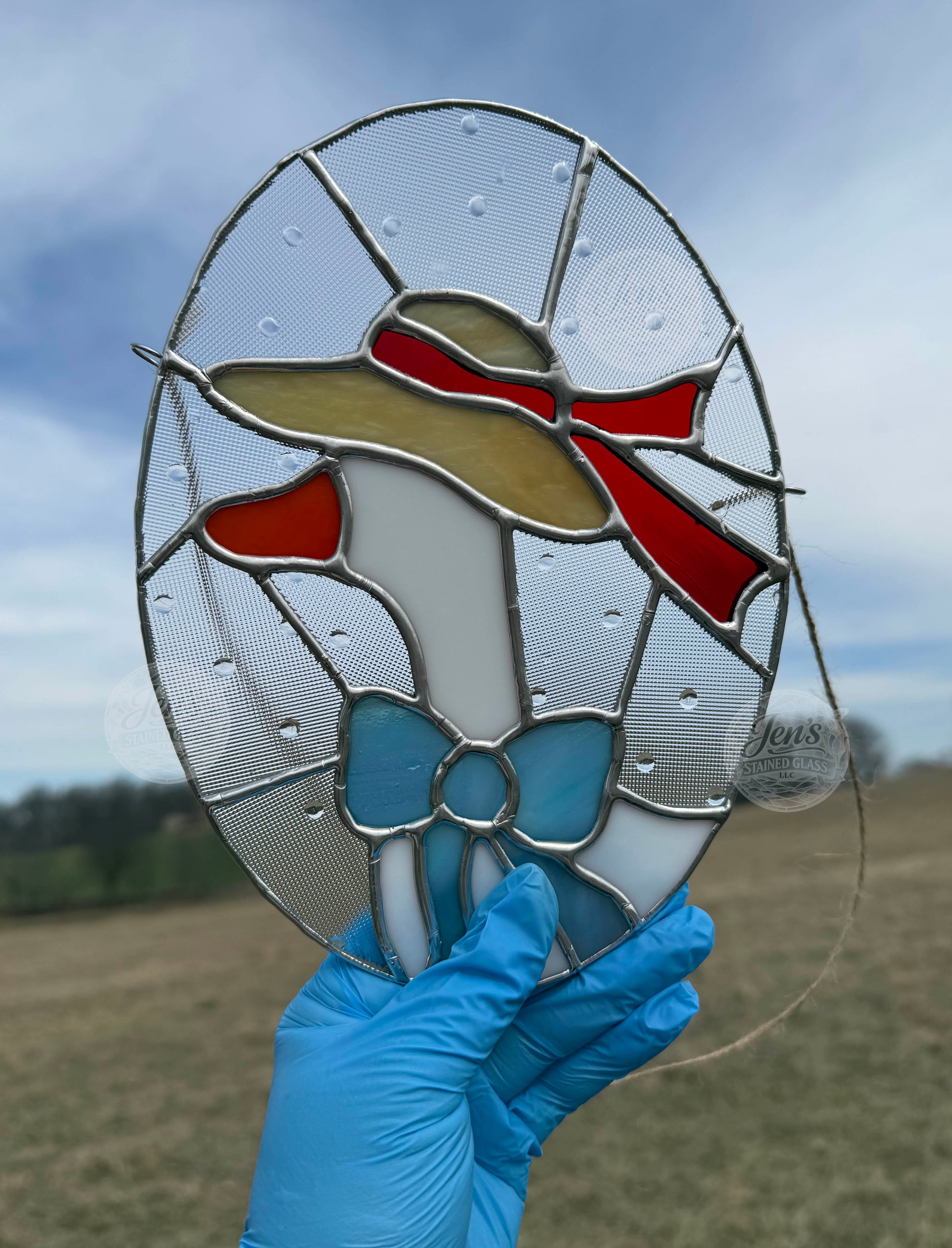 spring stained glass